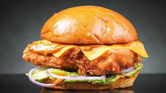 Crispy Chicken Burger - B7 Collection in Hall Close Chase NE23