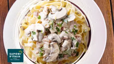 Mushroom & Parmesan Cheese Cream