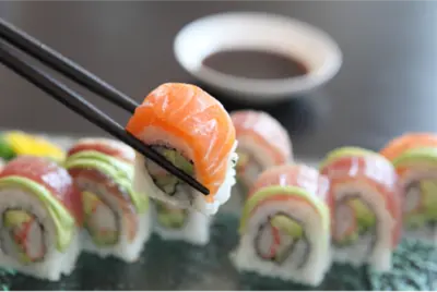 Giant Spicy Salmon Roll