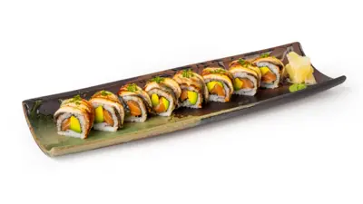 SALMON AVOCADO & EEL KABURI