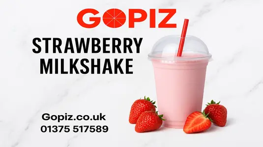 Strawberry Milkshake - Pizza Collection in Grays RM17