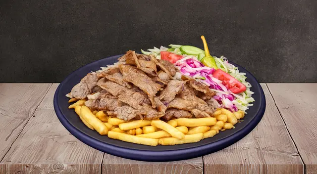 Doner Kebab On Fries
