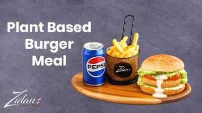 Plant Based Burger Meal (vegan)
