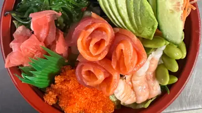 Sashimi Salad