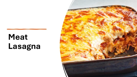Meat Lasagne - Pizza Collection in Turnford EN10
