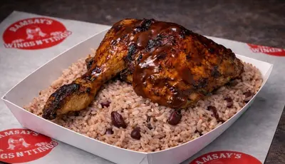 Quarter Jerk Chicken Meal