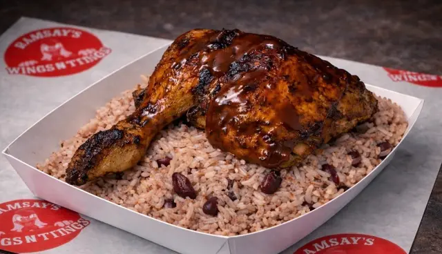 Quarter Jerk Chicken Meal