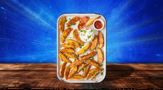 Potato Wedges with Cheese - Yummie Pizza Collection in Hove BN3