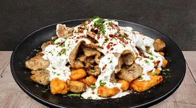 Lamb Loaded Halloumi Fries