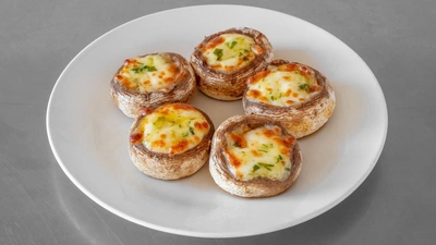 5 Stuffed Mushrooms