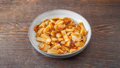 Fried Bamboo Shoots & Water Chestnuts 🍃