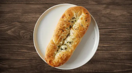 Garlic Pizza Bread with Cheese - Chicken Burger Collection in Hawthorn Corner CT6