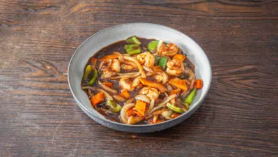 King Prawns in Black Bean Sauce 🌶