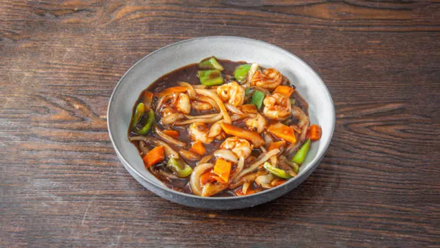 King Prawns in Black Bean Sauce 🌶