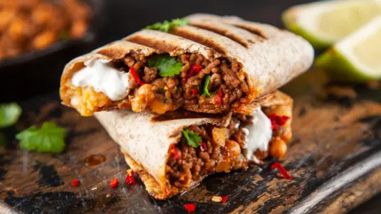 Beef Burrito (original style, toasted) - Fajita Delivery in Plumstead Common SE18