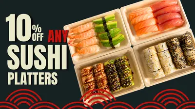 Any Sushi Platters