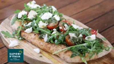 Bruschetta with Goat Cheese