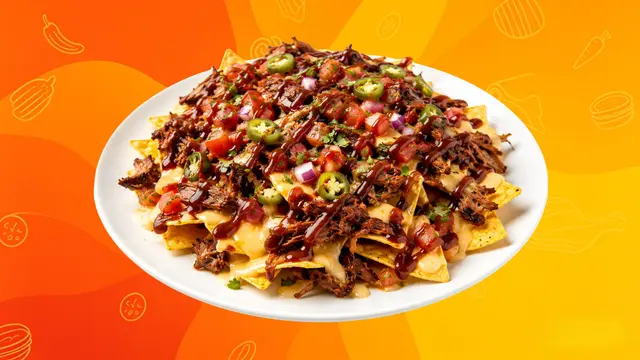 BBQ Pulled Beef Nachos