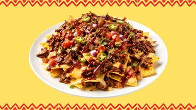 BBQ Pulled Beef Nachos