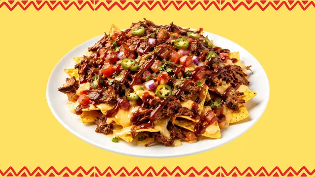 BBQ Pulled Beef Nachos
