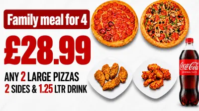 Family Meal For 4