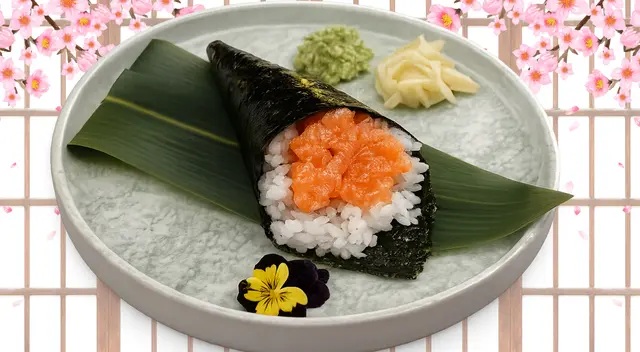 Salmon & Avocado Temaki