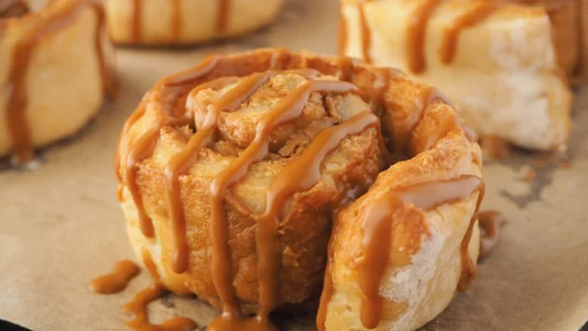 Biscoff Spiral Dough Balls - Food Delivery in Fordley NE23