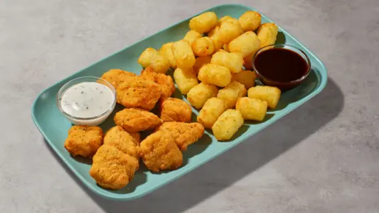 Chicken Poppers & Potato Tots Combo