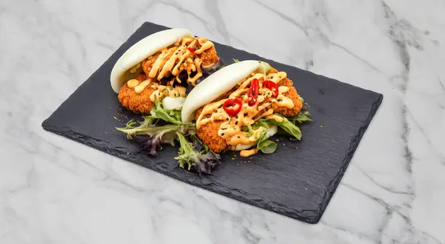 Chicken Karaage Bao-Buns