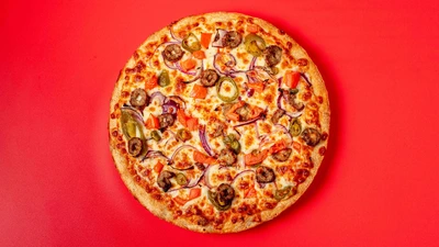 Kebab Pizza