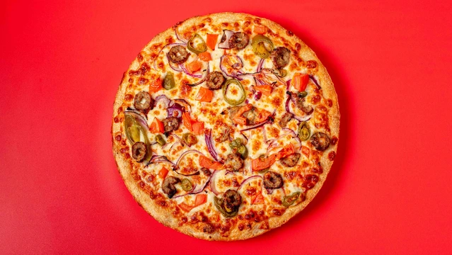Kebab Pizza