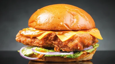 Franks Chicken Burger