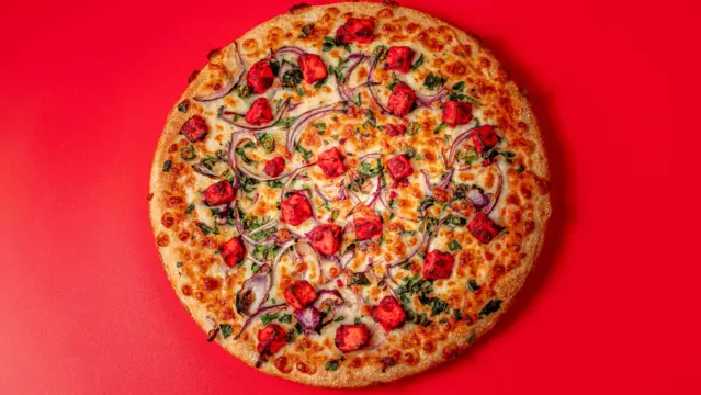 Paneer Pizza 🌶