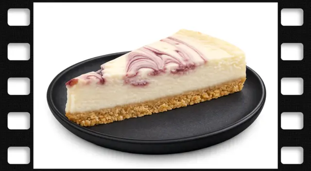 Raspberry & White Chocolate Cheesecake