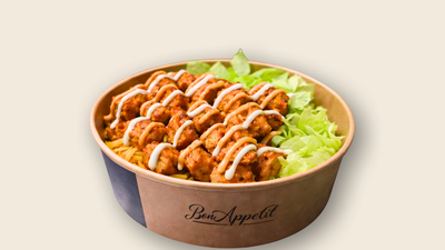 Hot Chicken Bites Rice Bowl