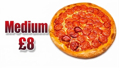 Any Medium Pizza £8
