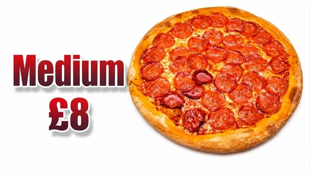 Any Medium Pizza £8