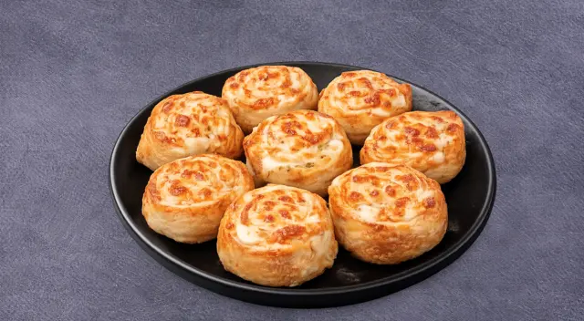 Spiral Dough Balls (Pepperoni & Cheese