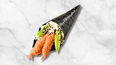 Prawn Katsu Temaki