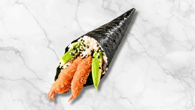 Prawn Katsu Temaki