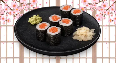 Salmon Roll Maki (6pcs)