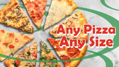 Any Pizza Any Size