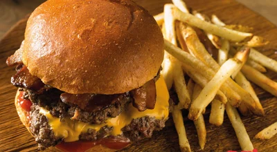 Any Burger +Fries +Dip