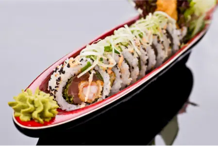 Vegetable Tempura Roll - Temaki Delivery in Finsbury WC1X
