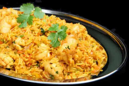Prawn Biryani - Balti Delivery in Crook Log DA6