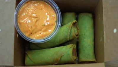 Edamame Spring Rolls