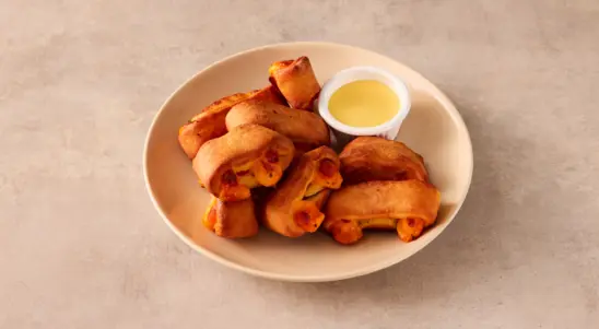 Garlic Papa Bites With Cheddar