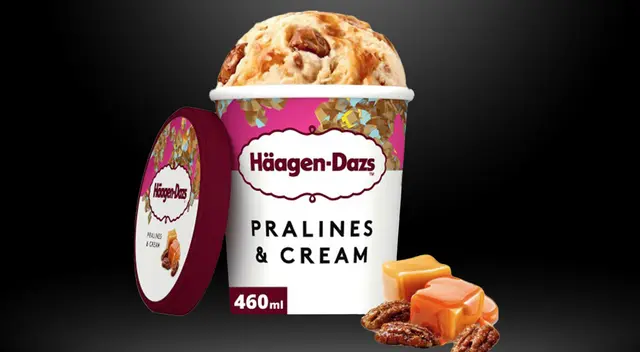 Haagen Dazs Pralines & Cream