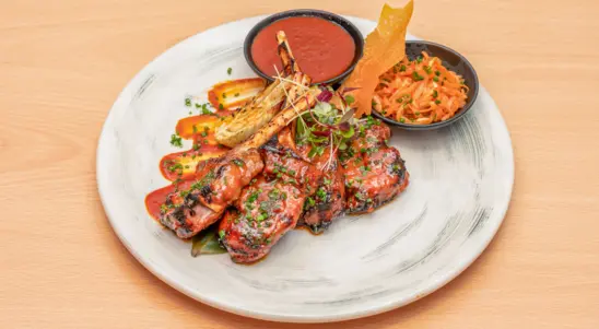 Kimchi Spices Lamb Cutlets