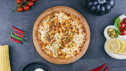 Cheesy Garlic & Herb Pizza Ⓥ - Halal Collection in Coldhams Common CB5